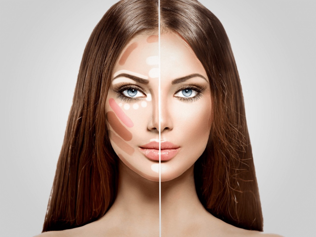Как с помощью макияжа скорректировать овал лица и не быть пятнистой
